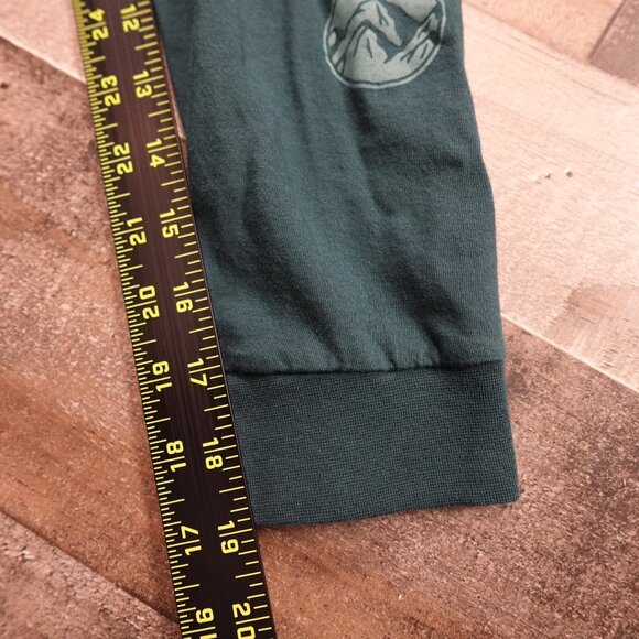 Mountain Hardwear Long Sleeve Tee Women’s XL Green Mighty Five Graphic Outdoor - Picture 7 of 12